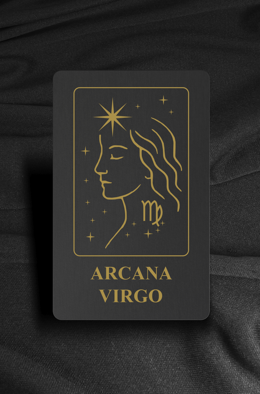 стальная банковская карта